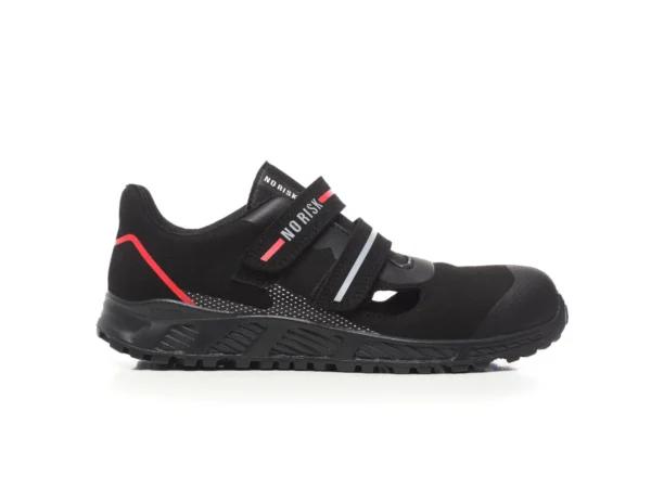 No-Risk Werkschoenen Laag Black Widow S1P