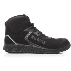No-Risk Werkschoenen Hoog Black Tiger S1P