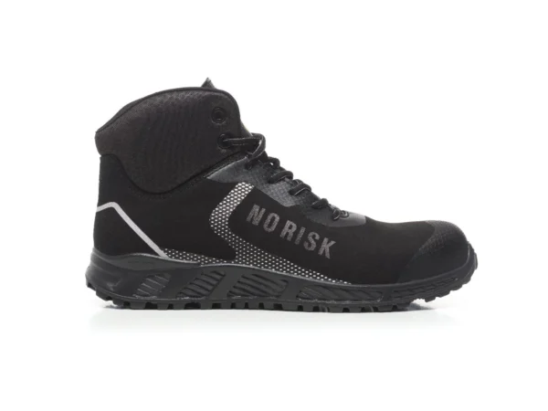 No-Risk Werkschoenen Hoog Black Tiger S1P