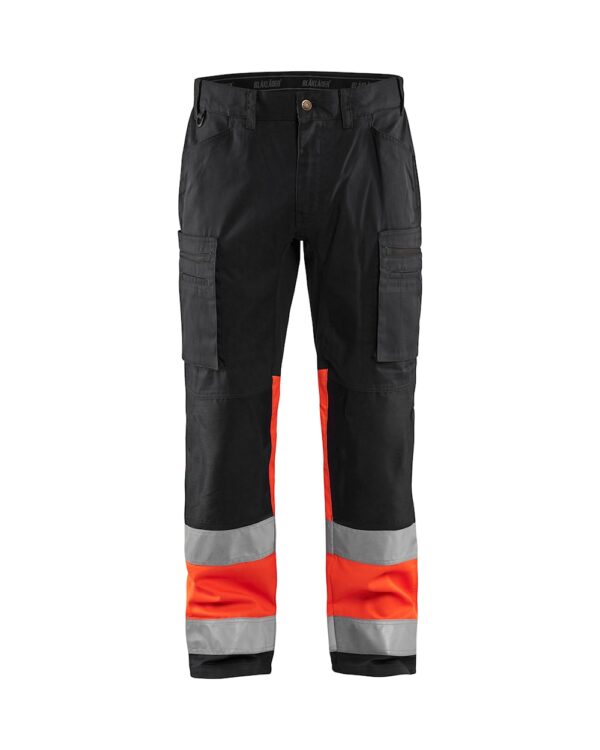 Blåkläder Werkbroek 1551 High Vis Werkbroek met stretch - Afbeelding 2