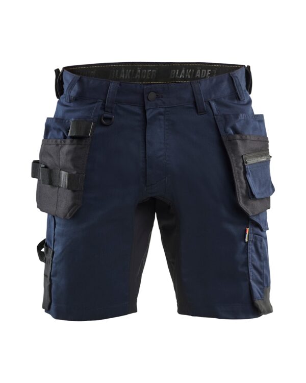 Blåkläder Werkbroek 1752 Short 2-weg stretch met gereedschapszakken - Afbeelding 3