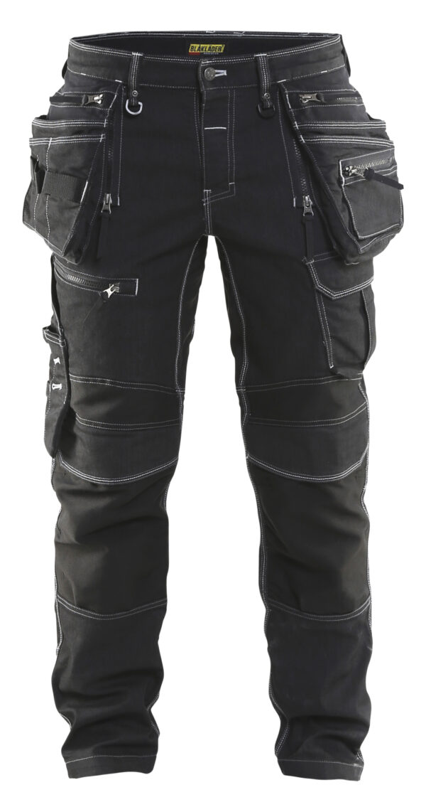 Blåkläder Werkbroek 1990 Werkbroek denim stretch X1900 - Afbeelding 3