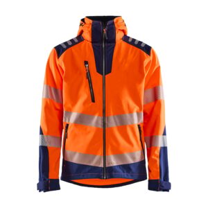 Blåkläder Werkjas 4491 Softshell jack High Vis