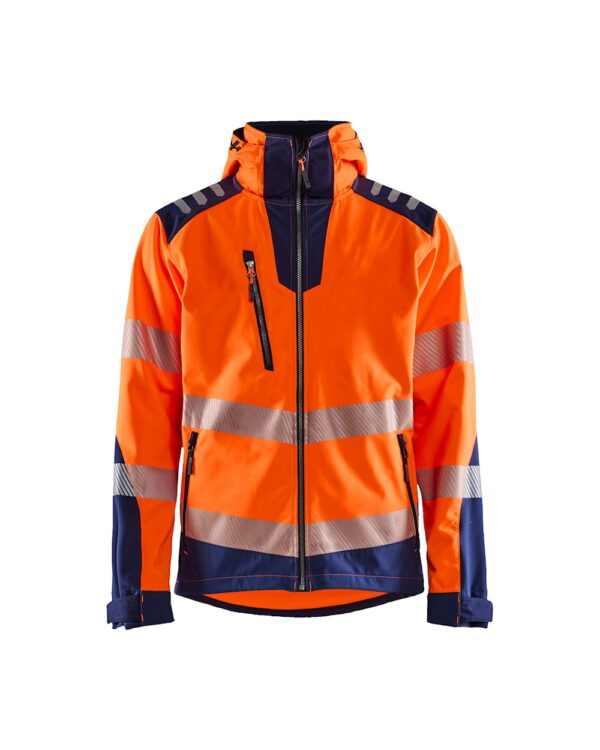 Blåkläder Werkjas 4491 Softshell jack High Vis