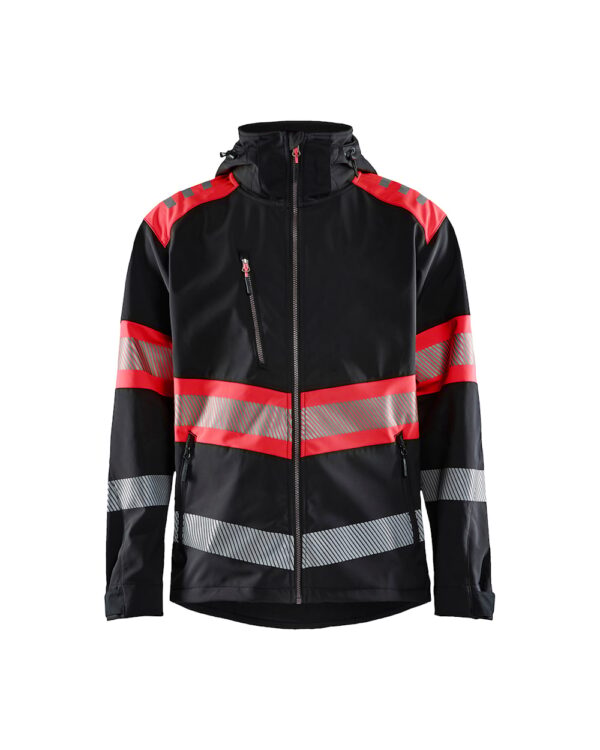 Blåkläder Werkjas 4494 Softshell jack High Vis - Afbeelding 2