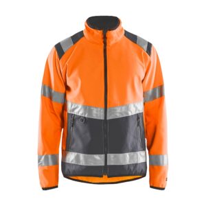 Blåkläder Werkjas 4877 Softshell jack High Vis