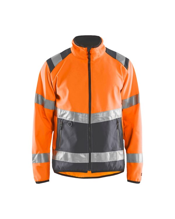Blåkläder Werkjas 4877 Softshell jack High Vis