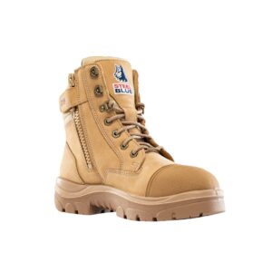 Steel Blue Werkschoenen 592719 Southern Cross Zip Scuff  Hoog Ladies S3 Sand