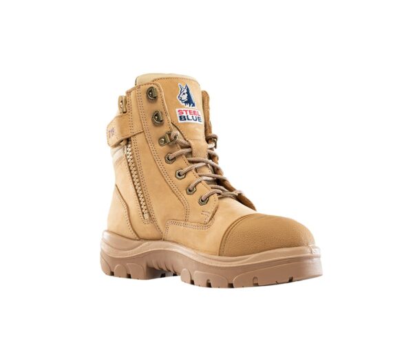 Steel Blue Werkschoenen 592719 Southern Cross Zip Scuff  Hoog Ladies S3 Sand