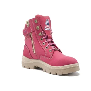 Steel Blue Werkschoenen 592761 Southern Cross Zip Hoog Ladies S3 Pink