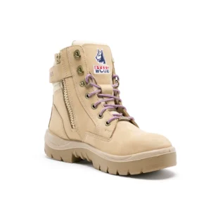 Steel Blue Werkschoenen 592761 Southern Cross Zip Hoog Ladies S3 Sand