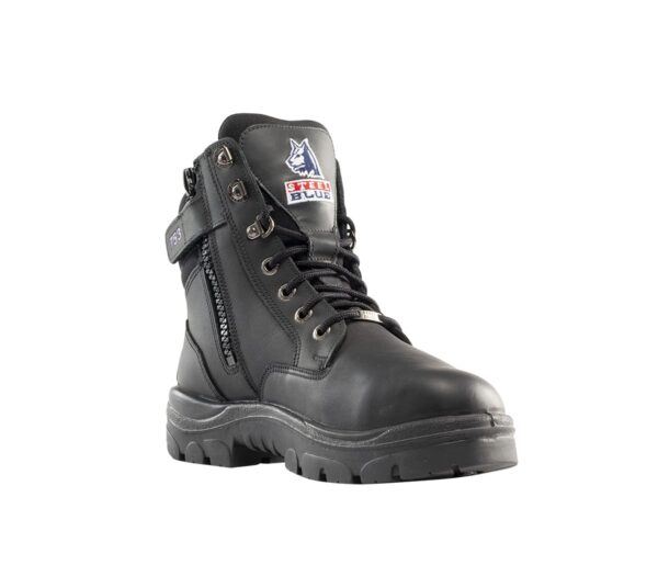 Steel Blue Werkschoenen 592753 Southern Cross Zip Hoog Ladies  S3 Zwart
