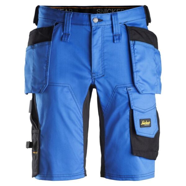 Snickers Werkbroek 6141  AllroundWork, Stretch Korte Broek met Holsterzakken - Afbeelding 4