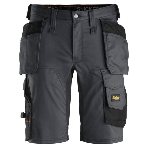 Snickers Werkbroek 6141  AllroundWork, Stretch Korte Broek met Holsterzakken - Afbeelding 3