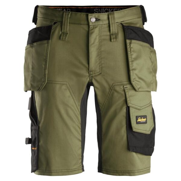 Snickers Werkbroek 6141  AllroundWork, Stretch Korte Broek met Holsterzakken - Afbeelding 8