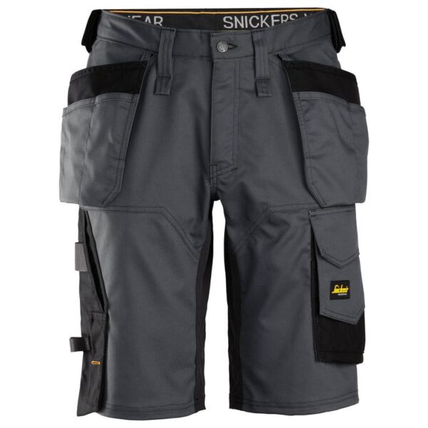Snickers Werkbroek 6151  AllroundWork, Stretch Loose fit Korte Werkbroek met Holsterzakken - Afbeelding 3