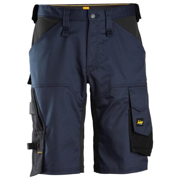 Snickers Werkbroek 6153  AllroundWork, Stretch Loose fit Korte Werkbroek - Afbeelding 2