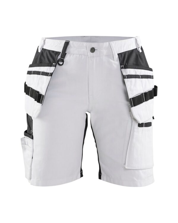 Blåkläder Werkbroek 7171 Dames Schildersshort met stretch en gereedschapszakken