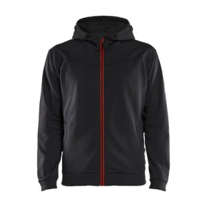Blåkläder Sweatvest 3363 Hooded sweatshirt met rits
