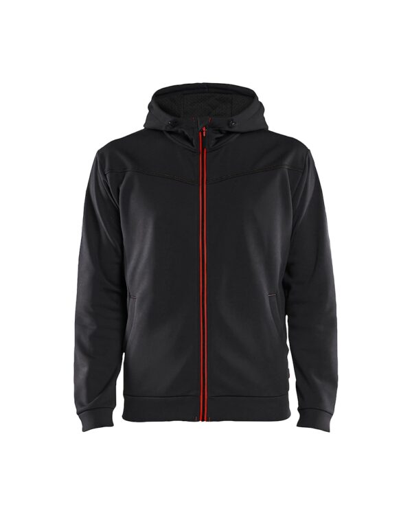 Blåkläder Sweatvest 3363 Hooded sweatshirt met rits